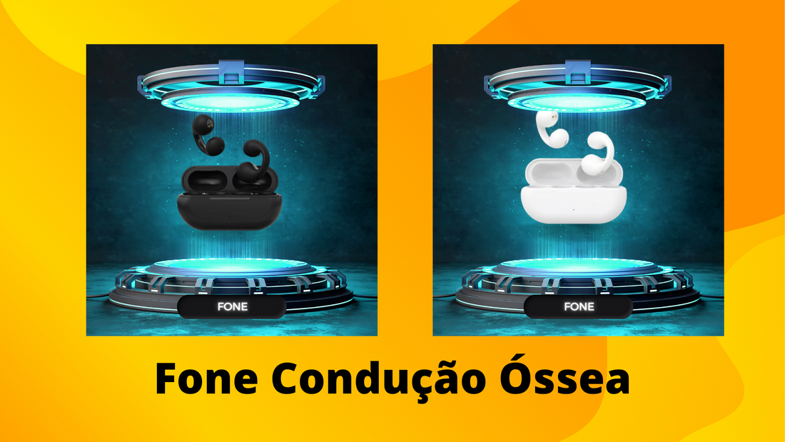 Fone Condução Óssea