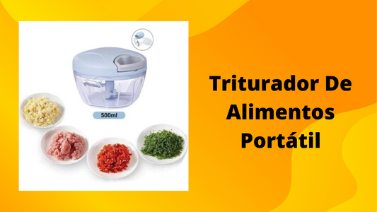 Triturador De Alimentos Portátil